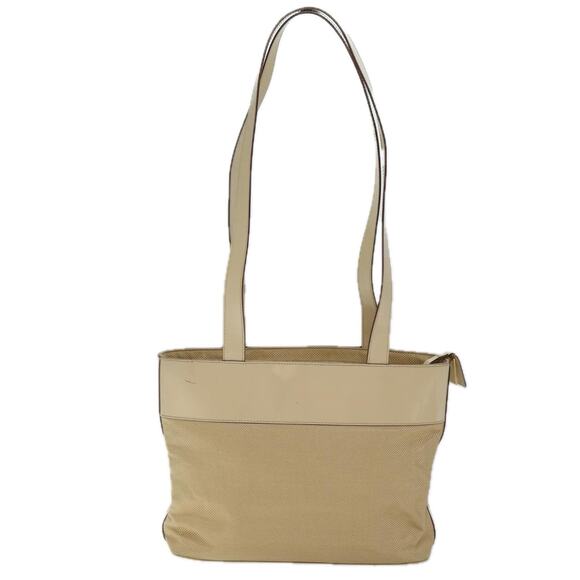 CELINE Shoulder Bag Canvas Beige - Picture 3 of 12